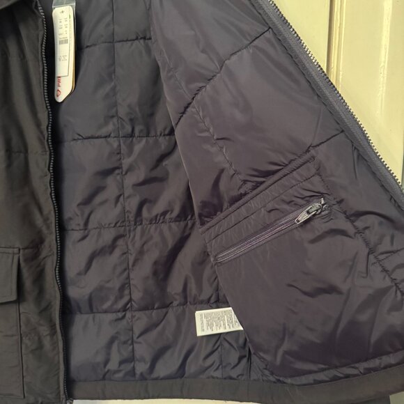 J. Crew Box-quilt insulated jacket with PrimaLoft * Navy Ink * Medium - Picture 5 of 7
